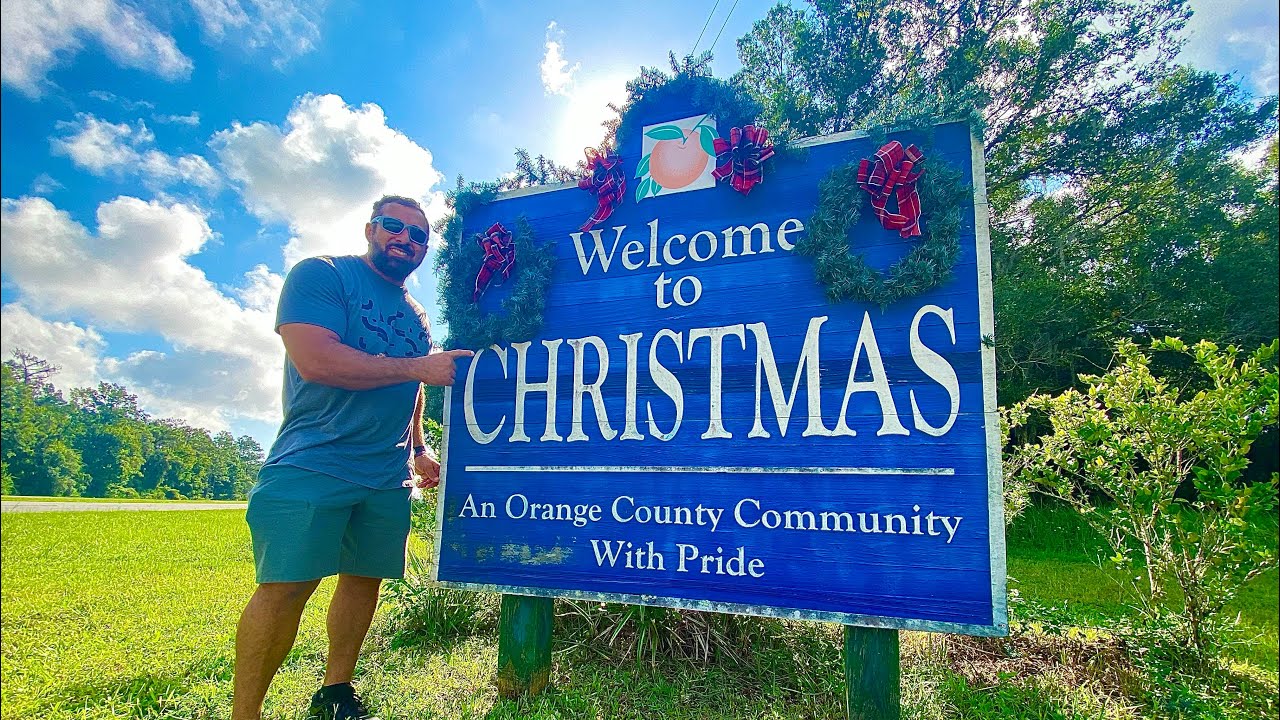 CHRISTMAS, FLORIDA! A Forever Florida Community in Bustling Central Florida. YouTube