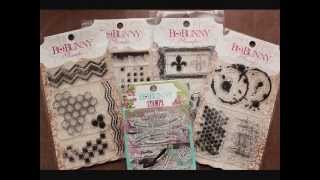 Bo Bunny Stamps & Dylusions Ink Spray Tutorial