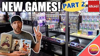 Our Best Anime Figure Claw Machine Video Yet! At Round 1! (PART 2)