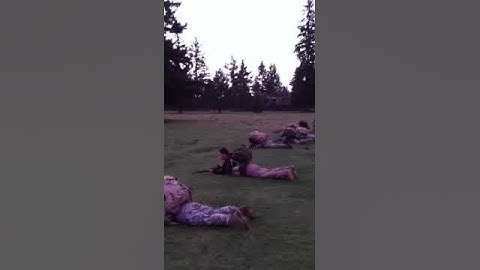 PLU ROTC: Platoon Movement Lab FEB2012