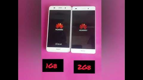 Huawei p8lite vs Huawi Y6 Startup Test#