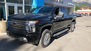 Black 2020 Chevrolet Silverado 2500HD High Country Review   - Wolfe Canmore