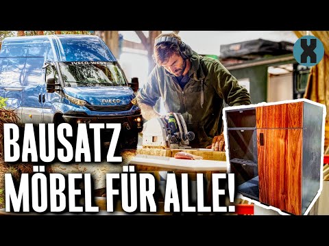 Kit furniture for camper vans || Iveco Daily 4x4 UPDATE