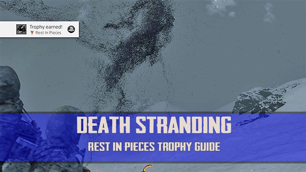 Death Stranding Rest In Pieces Trophy Guide ( How to Cut BT Cord