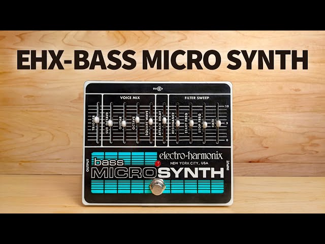 Electro Harmonix Bass Micro Synth « Effets pour basse électrique