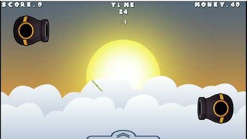 Cannon man game made with construct 2