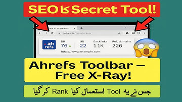 🚀 Ahrefs SEO Toolbar – Browser Ka Secret SEO Weapon! 🔍