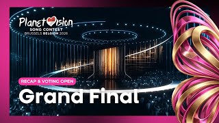 Planetvision Song Contest 2026 🇲🇨🇧🇪 | Grand Final Recap (Voting Open) | #riseabove screenshot 2