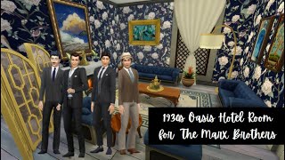 Time Traveler/1930s:   Marx Brothers Hotel Room @The_Simstress