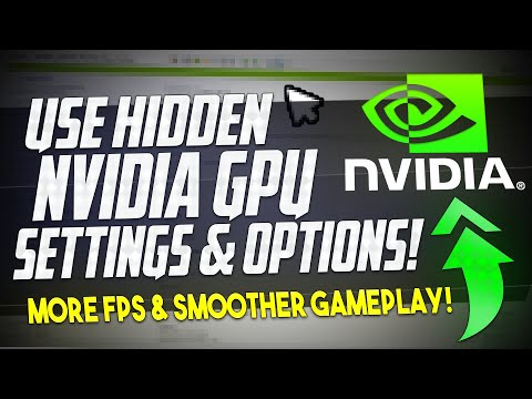 🔧 These HIDDEN Nvidia SETTINGS gain upto 25 MORE FPS & Lower INPUT latency! ✅