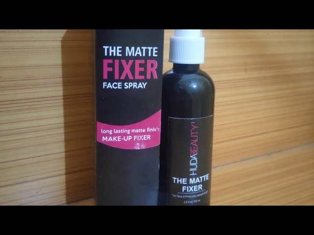 Huda Beauty Makeup Fixer Spray Review