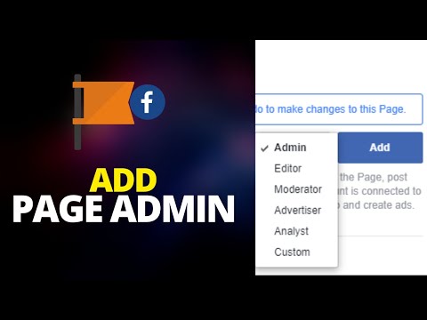 How to Add Admin on Facebook Page | Computer | Update 2020 ????