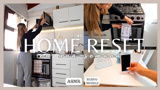 HOME RESET motivación de limpieza y organización | ASMR