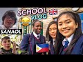 TEACHING OUR BRITISH CLASSMATES TO SPEAK IN TAGALOG + LAST DAY OF YEAR 10 | Thazmin and Jhazmin