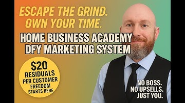 Home Business Academy DFY Marketing System Full Breakdown + Funnel Builder
