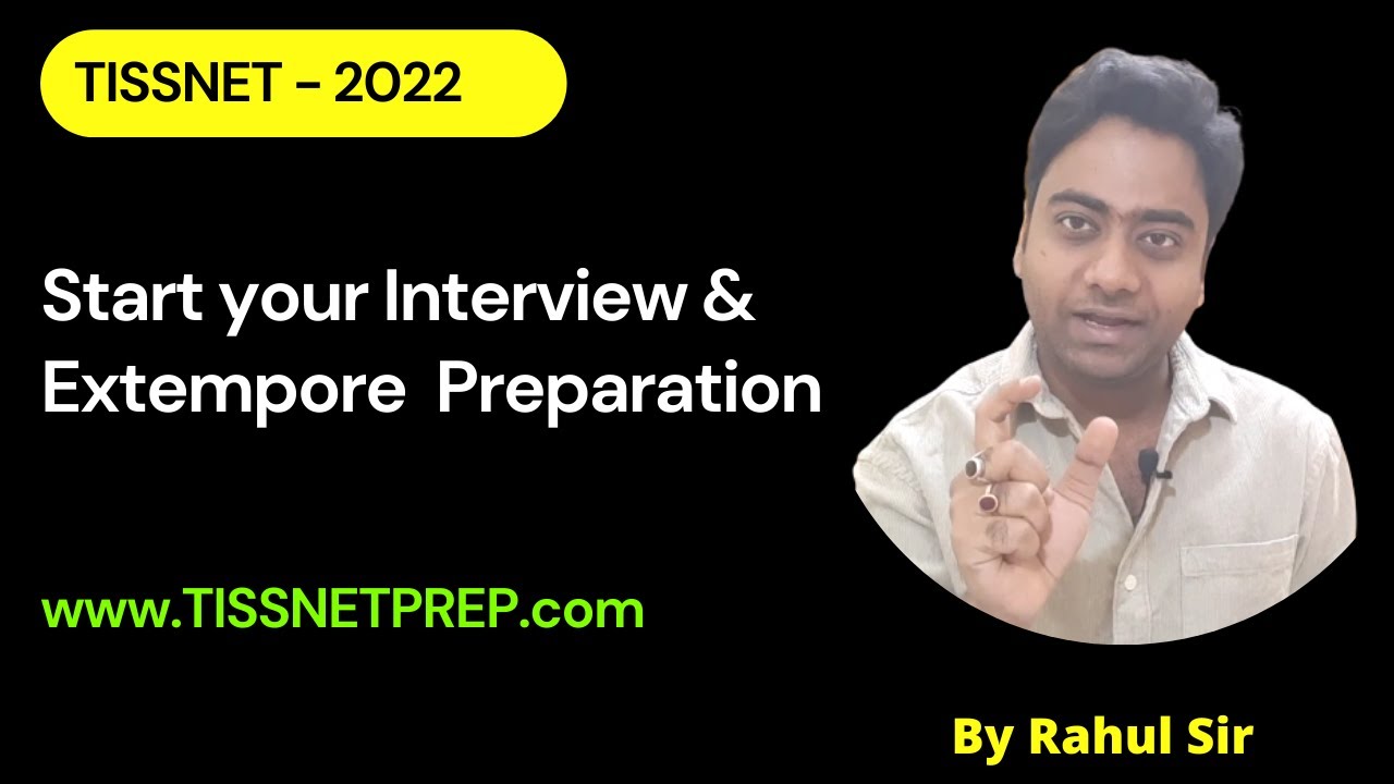 TISS OPI & Extempore Session by TISSNETPrep.com - YouTube