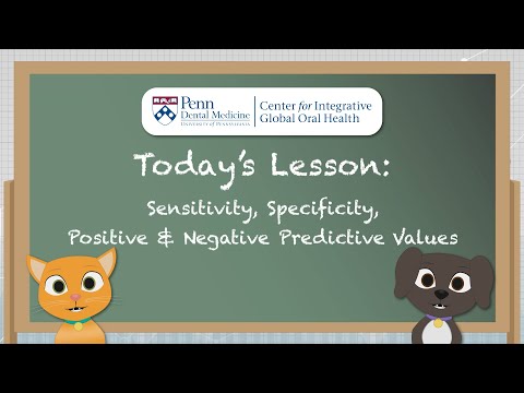 Statistics with Crayons - Sensitivity, Specificity, Positive & Negative Predictive Values