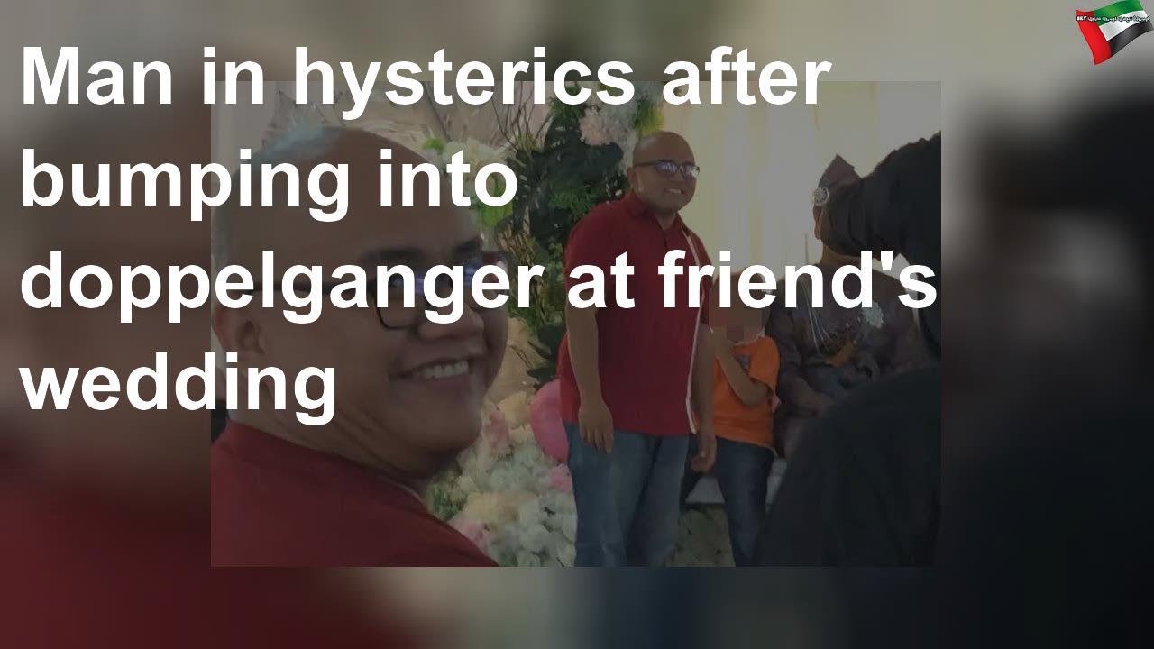 september zodiac sign Man meets his doppelgänger at friend's wedding
