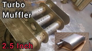 DIY 2.5Inch Turbo Muffler | Stainless Steel