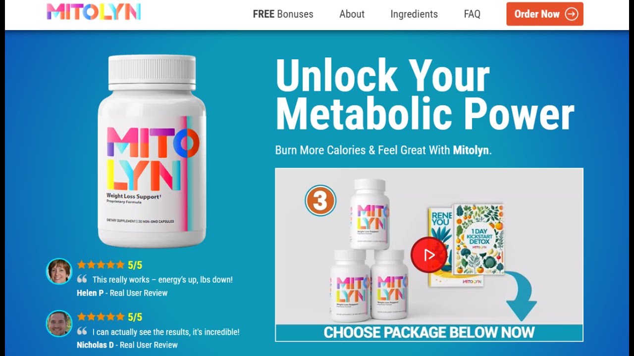 MITOLYN REVIEW !  MITOLYN WEIGHT LOSS - MITOLYN REALLY WORK? MITOLYN 2025