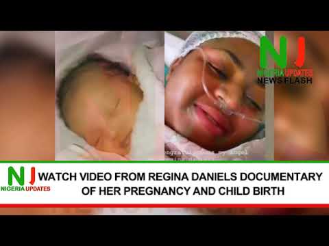 Watch Video from Regina Daniels Documentary Of Her Pregnancy And Child Birth