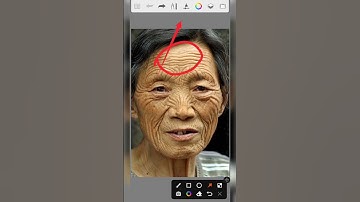 Autodesk Sketchbook Face Smooth Editing Tutorial #shorts #short #youtubeshorts #vairalshort