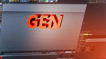 How to Create 3D Text in C4D - 10 Minutes
