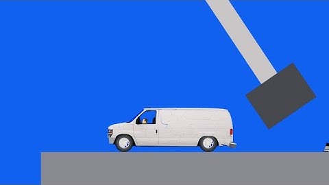 Algodoo Car Crashes & Destruction #153 | Crazy Phun Algodoo Car Crash Tests