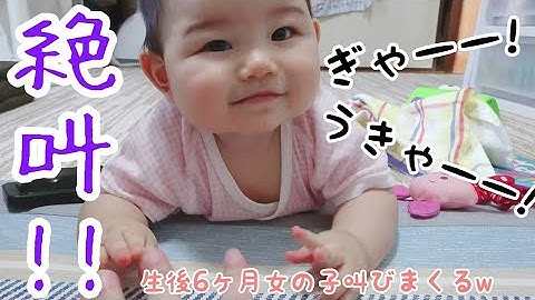 赤ちゃんの奇声 Youtube