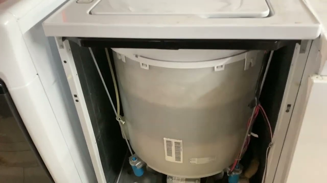 Lavadora ge ruido al lavar/ge washer grinding noise when washing