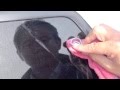 手作業！でガラス窓＆鏡のウロコ取り 【ウロコキラー／サイド・リア用】