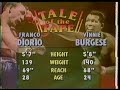 Franco diorio vs vinnie burgese