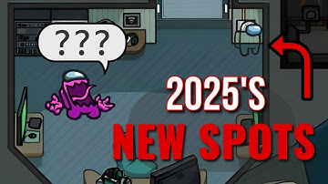 Top 10 Hiding Spots in 2025 (The Skeld) Among Us - HIDE N SEEK