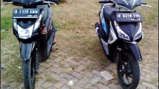 #Vlog ke 6, Perbedaan motor Beat 110fi dan Vario 110fi #Motovlog Indonesia
