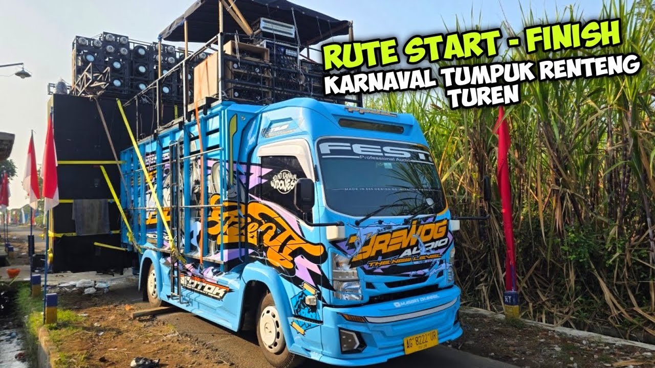 Rute Start - Finish & Titik