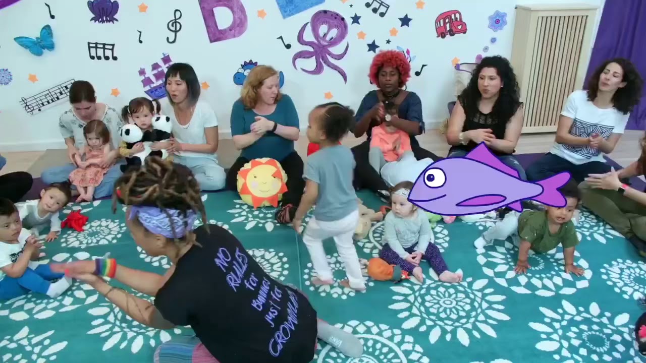 Baby & Toddler Music: "Slippery Fish" Clip (pilot)  | Lavender Blues