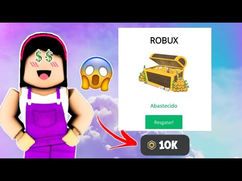 🤑 COMO GANHAR 10.000 ROBUX AGORA NO ROBLOX..(é sério) 