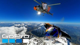 GoPro VR: World's Longest Proximity Wingsuit Flight | Mont Blanc, France