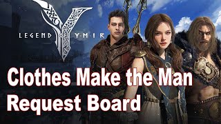 LEGEND OF YMIR - Clothes Make the Man REQUEST BOARD Guide
