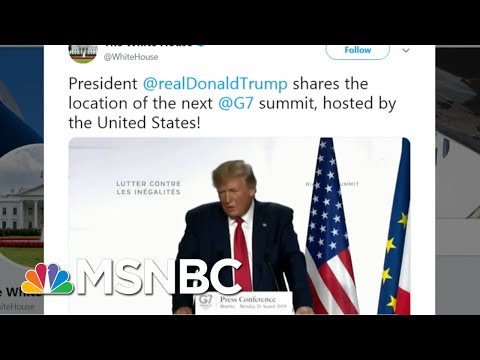 Trump Pitch To Host G7 Seen As Ploy To Help Failing Business | Rachel Maddow | MSNBC