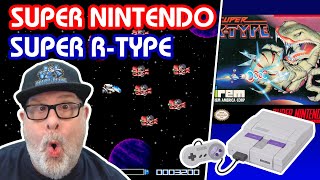 A Super Nintendo Classic - Super R-Type! Retro Bliss Live!