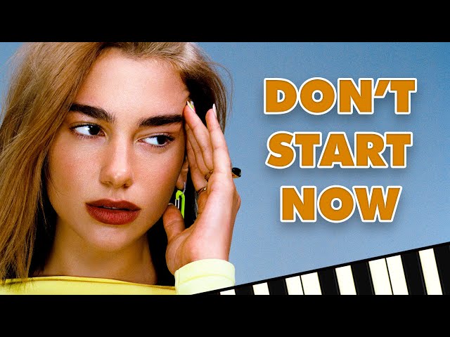 Dua Lipa - Don't Start Now - Piano Tutorial