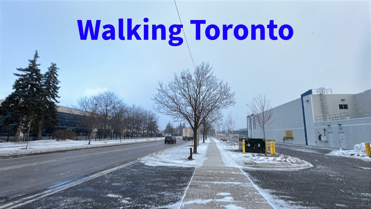 Walking The Very Northwest End of Toronto - Clairville Neighbourhood 12/30/2025