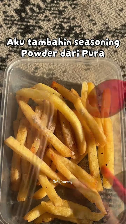 #ochajourney #PURAIndonesia #kaldupura #kaldumpasi #penyedapsehat #seasoningpowder #puraseasoning