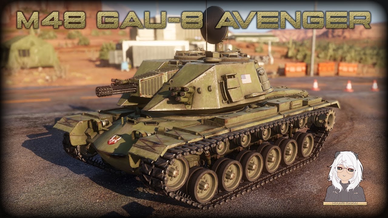 Armored Warfare 0 30 M48 Gau 8 Avenger Youtube