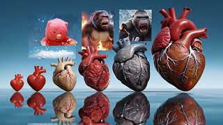 Monster Heart Size Comparison