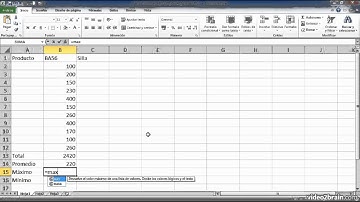 19  Funciones PROMEDIO   MAX   MIN