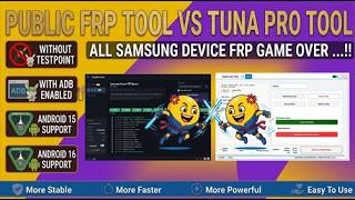 ALL Samsung FRP GAME OVER 2026 – PUBLIC FRP TOOL 2026 One Click Unlock VS Tuna Pro Tool