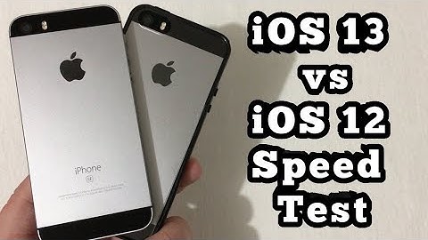 iOS 13 vs iOS 12 - Which One Is Faster???