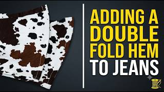 Adding a Double-Fold Hem: Mending &amp; Alterations Series Ep.#3